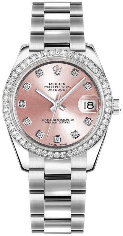 montre rolex femme fond rose|Montres Rolex .